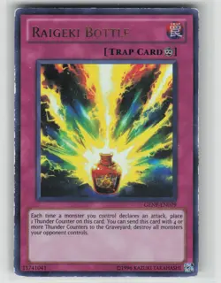 Raigeki Bottle Ultra Rare Generation Force GENF-EN079 MP - Image 1