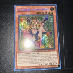 DARK MAGICIAN GIRL THE MAGICIAN'S APPRENTICE SECRET RARE ALIN-EN004 NM YUGIOH - Image 1