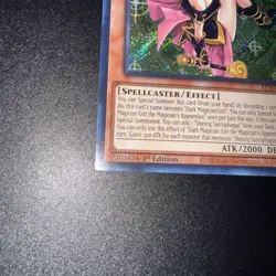 DARK MAGICIAN GIRL THE MAGICIAN'S APPRENTICE SECRET RARE ALIN-EN004 NM YUGIOH - Image 3
