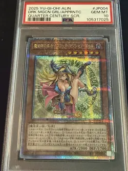 Dark Magician Girl the Magician's Apprentice ALIN-JP004 QSC PSA 10 Gem Mint - Image 1