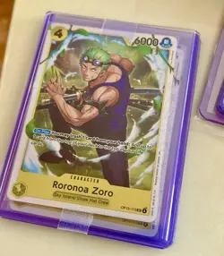 Roronoa Zoro OP15-113 Super Rare Adventure on Kami's Island One Piece Near Mint - Image 1