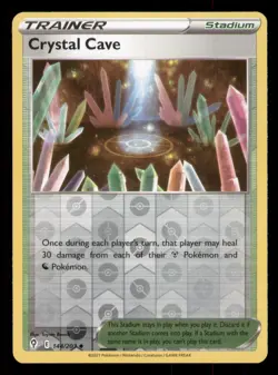 Crystal Cave SWSH07: Evolving Skies #144/203 Uncommon Reverse Holo Pokemon LP - Image 1