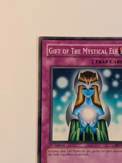 Yugioh TCG - 1x Gift of the Mystical Elf - PSV-009 - LP - Vintage Common - 2002 - Image 3