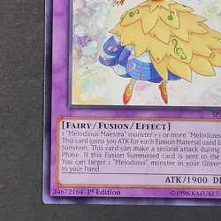Yugioh TCG - Bloom Prima The Melodious Choir - SP17-EN041 - NM - 1st Fusion 2017 - Image 3