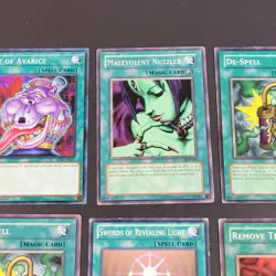 Yugioh TCG - Vintage Spell Lot - 7 Cards - LP - SDP, SDY - Common Unlimited 2003 - Image 5