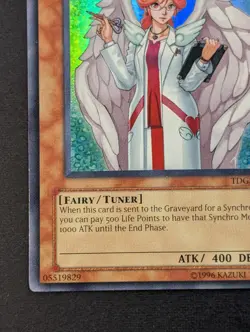 Yugioh TCG - 1x Counselor Lily - TDGS-EN081 - NM - 1st Edition - Super Rare 2008 - Image 3