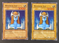 Yugioh TCG - 2x Mystical Elf - SDY-001 - LP/NM - Vintage Unlimited Common 2002 - Image 1