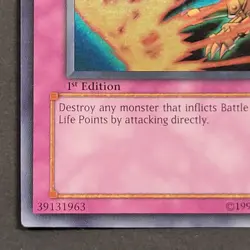 Yugioh TCG - Des Counterblow - AST-107 - LP - Common - 1st Ed, Vintage Trap 2004 - Image 3