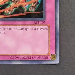 Yugioh TCG - Des Counterblow - AST-107 - LP - Common - 1st Ed, Vintage Trap 2004 - Image 4