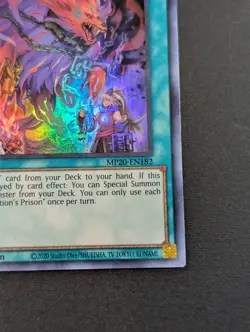 Yugioh TCG - 1x Abomination's Prison - MP20-EN182 - NM - 1st - Ultra Rare - 2020 - Image 5