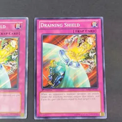 Yugioh TCG - 2x Draining Shield - SDRL-EN037 + BP02-EN181 - LP/NM - 1st Ed, 2013 - Image 5