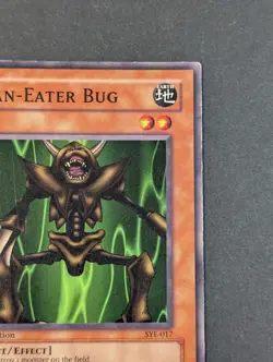Yugioh TCG - 1x Man Eater Bug - SYE-017 - LP - 1st Edition - Vintage Common 2004 - Image 4