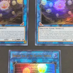 Yugioh - 3x Hieratic Seal of the Heavenly Spheres - BLCR-EN090 - NM/LP, 1st 2022 - Image 3