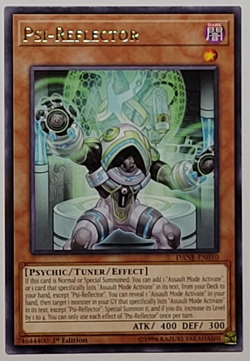Yugioh TCG PSI-Reflector - DANE-EN010 - NM - Rare - 2019 - 1st Edition - Tuner - Image 1
