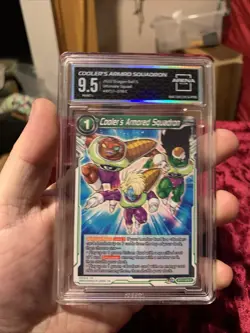 Coolers Armrd Squadron Dragon Ball Card 2022 Arena Club 9.5 - Image 1