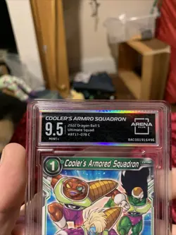 Coolers Armrd Squadron Dragon Ball Card 2022 Arena Club 9.5 - Image 2