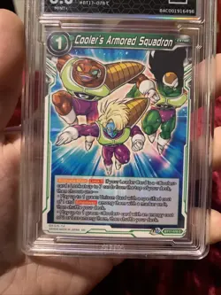 Coolers Armrd Squadron Dragon Ball Card 2022 Arena Club 9.5 - Image 3