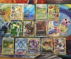 Pokemon Card Lot Full Art Alt Art Fire Jolteon Wartortle Ditto - Image 1