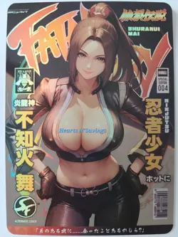 Mai Shiranui King Of Fighters Anime Sexy Waifu Comic Card ACG CCG Manga SNK - Image 1