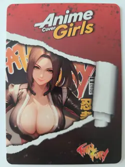 Mai Shiranui King Of Fighters Anime Sexy Waifu Comic Card ACG CCG Manga SNK - Image 2