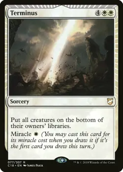 Terminus Commander 2018 NM White Rare MAGIC THE GATHERING MTG CARD ABUGames - Image 1