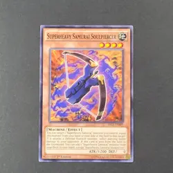 Yugioh TCG - Superheavy Samurai Soulpiercer - DRLG-EN009 - 1st - NM/LP - 2014 - Image 2
