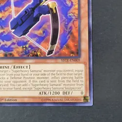 Yugioh TCG - Superheavy Samurai Soulpiercer - DRLG-EN009 - 1st - NM/LP - 2014 - Image 4