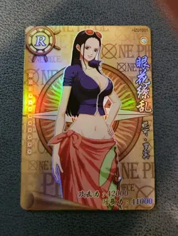 🔥Nico Robin R RARE One Piece Anime Card CCG Gold HoloFoil HZ01031🔥 - Image 1