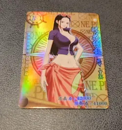 🔥Nico Robin R RARE One Piece Anime Card CCG Gold HoloFoil HZ01031🔥 - Image 5