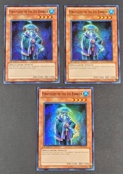 Yugioh TCG - 3x Strategist of the Ice Barrier - HA04-EN052 - NM - 1st - 2011 - Image 1