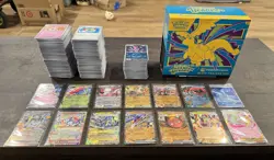 Empty Ascended Heroes Pokemon Center ETB and 1000 Card Lot (No Packs or Promo) - Image 1