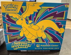 Empty Ascended Heroes Pokemon Center ETB and 1000 Card Lot (No Packs or Promo) - Image 2