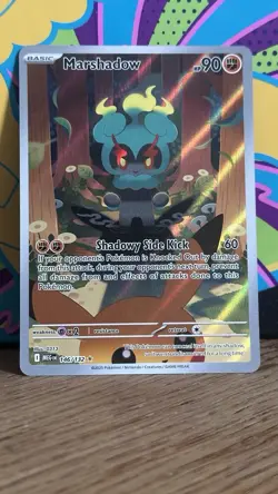 Pokemon Mega Evolution Base Marshadow Holo Card 146/132 Illustration Rare NM - Image 1
