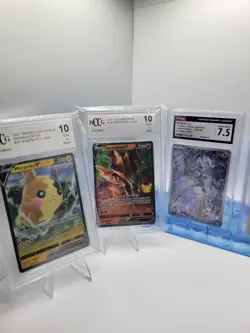 Lot Of 6 Graded Cards - BCCG, CGC - Vaporeon, Reshiram, Steelix, Morpeko, More - Image 3