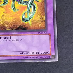 Yugioh TCG - 2x Humanoid Worm Drake - LON-005 + DB1-EN209 - NM/LP Unlimited 2003 - Image 4