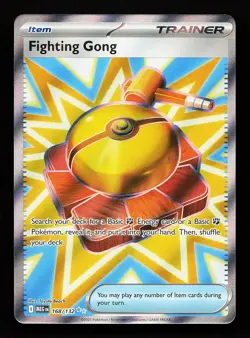 Fighting Gong 168/132 Ultra Rare Mega Evolution Pokemon Card - Image 1