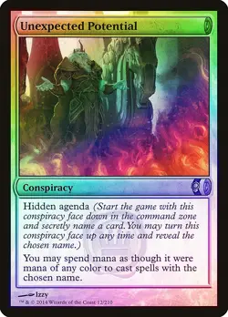 Unexpected Potential FOIL Conspiracy NM Uncommon MAGIC GATHERING CARD ABUGames - Image 1