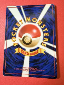 1996 Muk Holo Rare Japanese Fossil No.089 Vintage Pokemon Card LP - Image 2