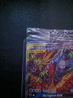Moltres Zapados Articuno GX Tag Team SM210 Sealed Pokemon TCG Promo Card - Image 2