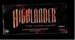Highlander the Card Game LIMITED EDITION starter Deck Box - New in Shrink - Image 1