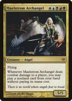 Maelstrom Archangel Conflux HEAVILY PLD Mythic Rare CARD ABUGames - Image 1