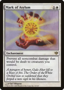 Mark of Asylum Conflux NM White Rare MAGIC THE GATHERING MTG CARD ABUGames - Image 1
