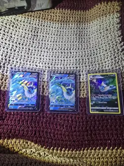 Vaporeon Lot Mix of Vaporeon Cards and Play! Sealed Packs - Image 4