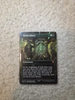 Sylvan Library - Nonfoil - SPG #155 - NM/M - Secrets of Strixhaven Set - Image 1