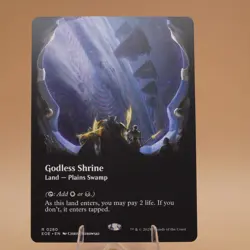 Godless Shrine | 280 | Borderless Regular | R | Edge of Eternities | Pack Fresh - Image 1
