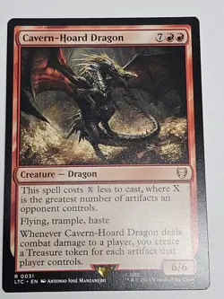 Cavern-Hoard Dragon | NM | LTC | R 0031 | MTG - Image 1