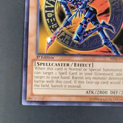 Yugioh TCG -1x Dark Magician of Chaos - BP02-EN023 - NM/LP - 1st - Rare - 2013 - Image 4