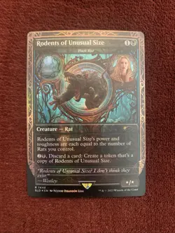 Rodents of Unusual Size - Pack Rat Secret Lair Drop Foil - Image 1