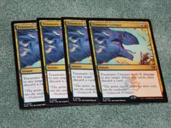 MTG Traumatic Critique x4 Rare SOS NM Low S&H - Image 1