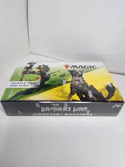 Magic The Gathering The Brothers War Jumpstart Booster Box Wizards Coast CLEAN 195166151502 - Image 1